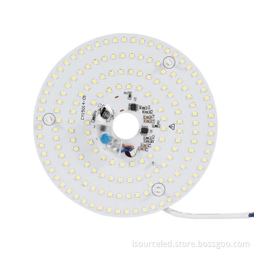 white light led dimmer module round ac 220v